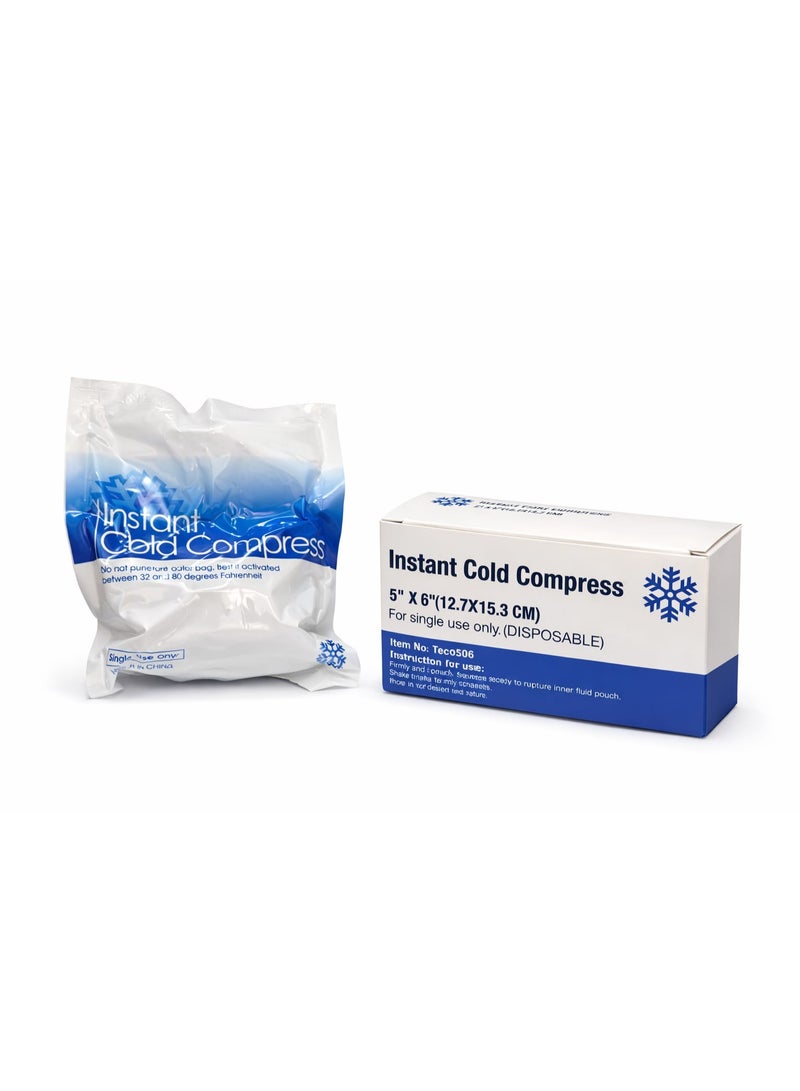 Instant Cold Compress | Disposable Ice Pack & Injury Relief | No Refrigeration Needed - Image 1